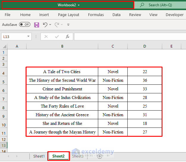 Output to Copy Data from One Workbook to Another Based on Criteria Using Macro in Excel