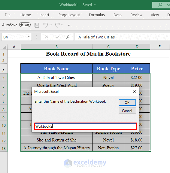 Inserting Input to Copy Data from One Workbook to Another Based on Criteria Using Macro in Excel
