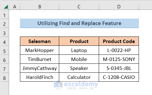 remove leading space in excel- result using find & replace