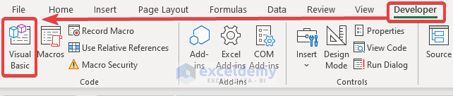 Opening the Module Box to Remove Macros from Excel