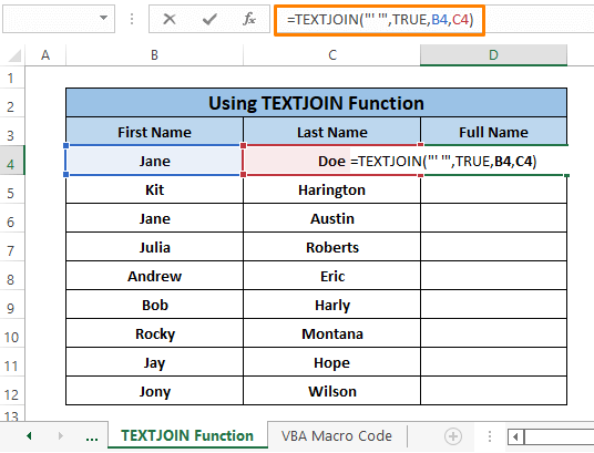 textjoin function-How to Concatenate Apostrophe in Excel