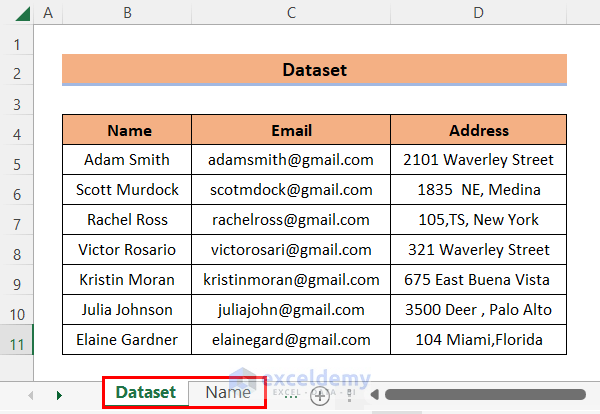 Copy Multiple Sheet in New Workbook dataset