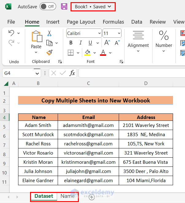 output of Copying Sheet Multiple Times with vba