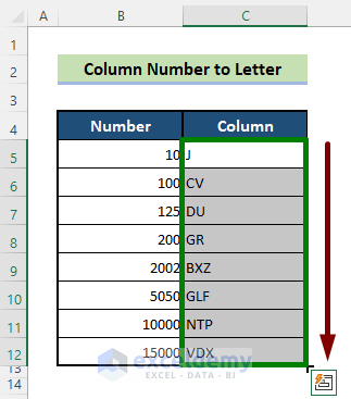 Convert Column Number to Letter with Excel ADDRESS Function