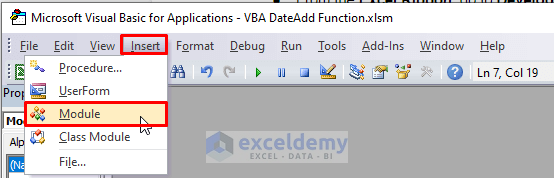 Run Code on Visual Basic Editor