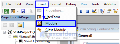 Create a module to write code