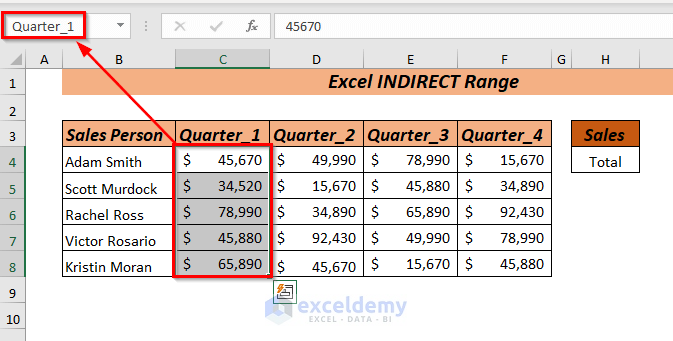 Using Value in a Cell Creating Reference