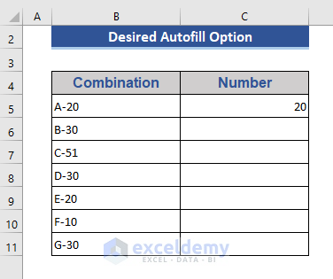 AutoFill Method Failed with Desired Option