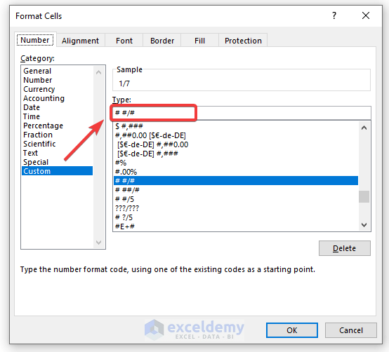 Convert Decimal Number into Fractions with Custom Format Cells in Excel