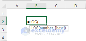 Introduction to Excel LOG Function