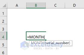 Introduction to the Excel MONTH Function