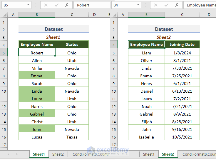 Find Duplicates in Excel Workbook