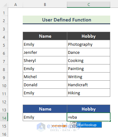 User Defined Function to Find Multiple Values in Excel (VBA)