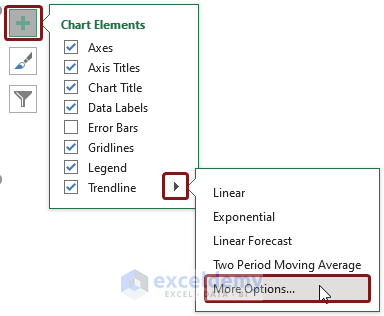 Generating Simple Moving Average in Excel Chart 