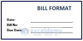 Add Bill/Invoice Details to Tally Bill Format