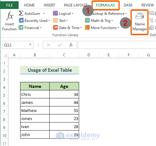 Creating Dynamic Named Range for dynamic chart range in Excel