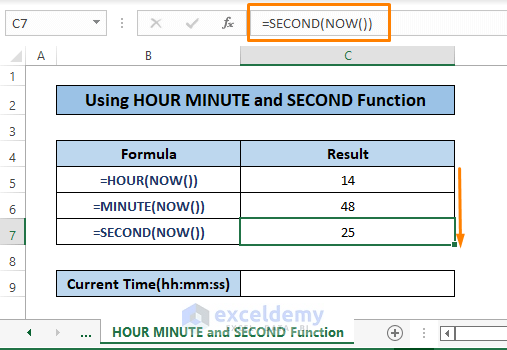 Similar to hour function 