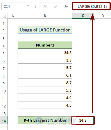 The LARGE Function: Mathematical Functions in Excel pdf