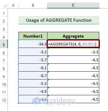 The AGGREGATE Function