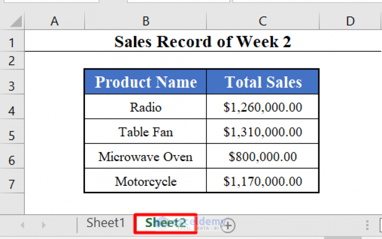  How To Merge Multiple Sheets Into One Sheet With VBA In Excel 2 Ways 