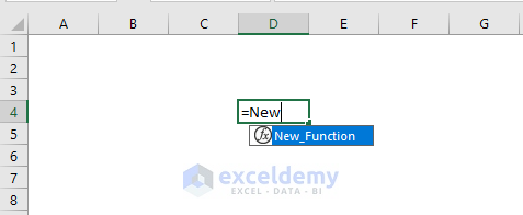 Calling Function to Show the Differences between Sub Vs Function in Excel VBA