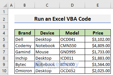 37-Output of the VBA code