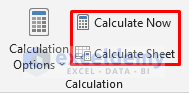 Check for Automatic Calculation If the Average Formula Is Not Working in Excel
