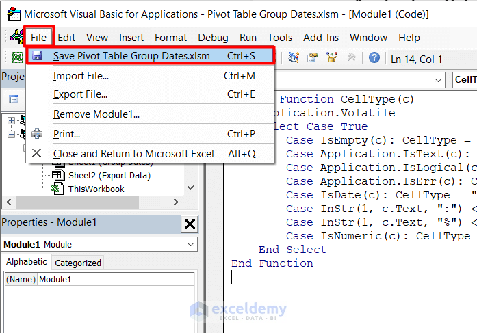 Cannot Group Dates in Pivot Table