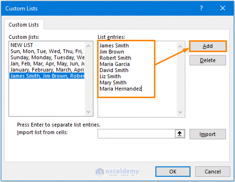 How To AutoFill From List In Excel 8 Quick Ways ExcelDemy