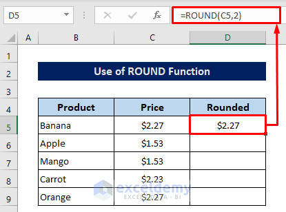 Use Round Function to Fix Duplicate Number Problem