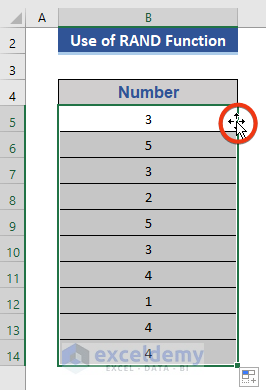 Issue With the Random Value Generating Formula