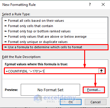 Excel Highlight Cell If Value is Greater Than Another Cell
