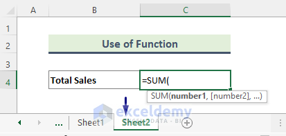 Link  One Spreadsheet Data to Another Using Excel Function
