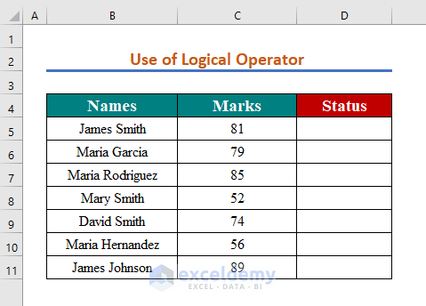 Use Logical Operator to Test ‘If Greater Than’ Condition
