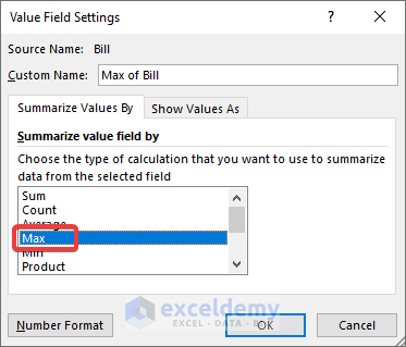 Additional features of Grouping In Pivot Table