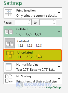 Apply Printing Serial by Print Preview in Excel