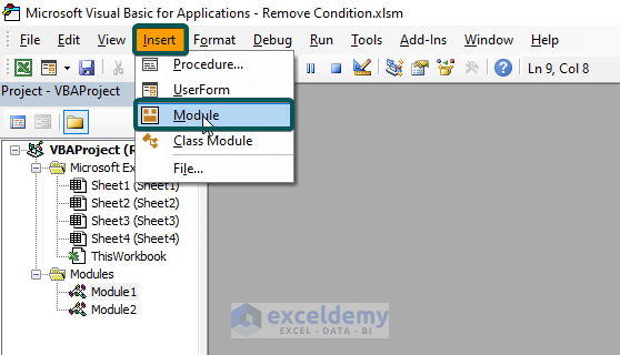 Run a VBA Code