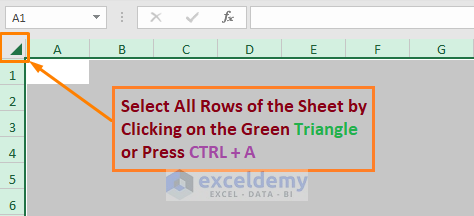 The Way of Selecting All Rows