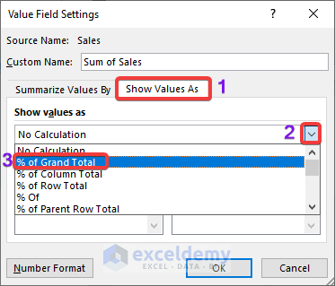 Excel Pivot tables type