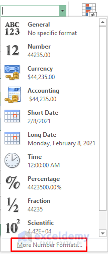Excel Extract Month from Date Using Functions & AutoFill