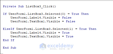 ListBox Code for Excel VBA Analysis: If Cell Contains a Value then