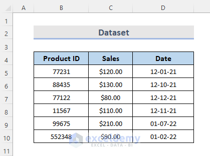 5 Ways to Extract Month from Date in Excel