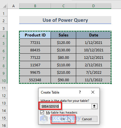 Using Power Query to Extract Month from Date