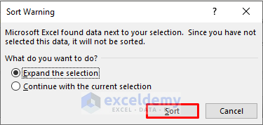 Insert TEXT Function to Sort by Month in Excel