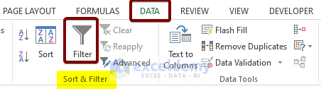 What is Filter in Excel?