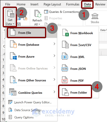 Use PowerQuery to Combine Multiple Workbooks To One Workbook in Excel