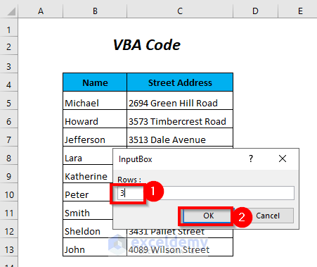 Running VBA Code
