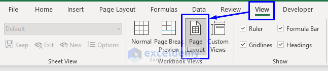 print excel sheet on one page from page layout