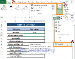 Flash Fill Not Recognizing Pattern in Excel (4 Causes with Fixes)