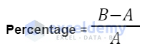 Fundamental Method of Percentage Formula in Excel for Marksheet
